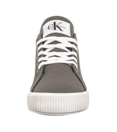 Calvin Klein Ess Vulcanized Low Laceup CS ML Dusty Olive/Bright White YM0YM00306 0IH (CK497-b) sportiniai bateliai 