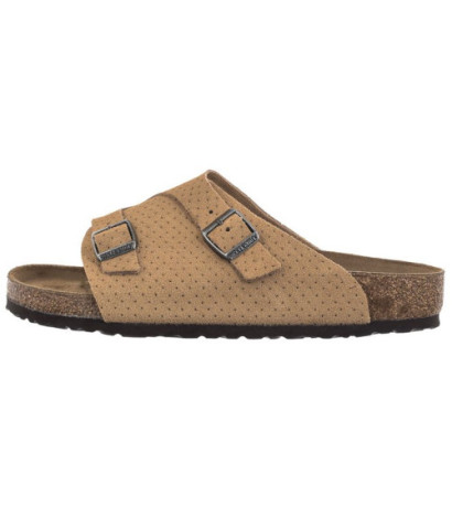 Birkenstock Zurich Emboss Dots New Beige 1027036 (BK254-a) šlepetės
