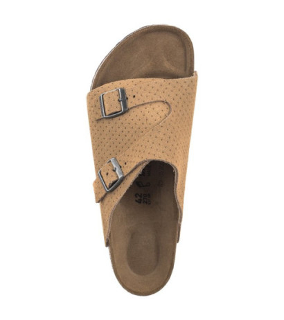 Birkenstock Zurich Emboss Dots New Beige 1027036 (BK254-a) šlepetės