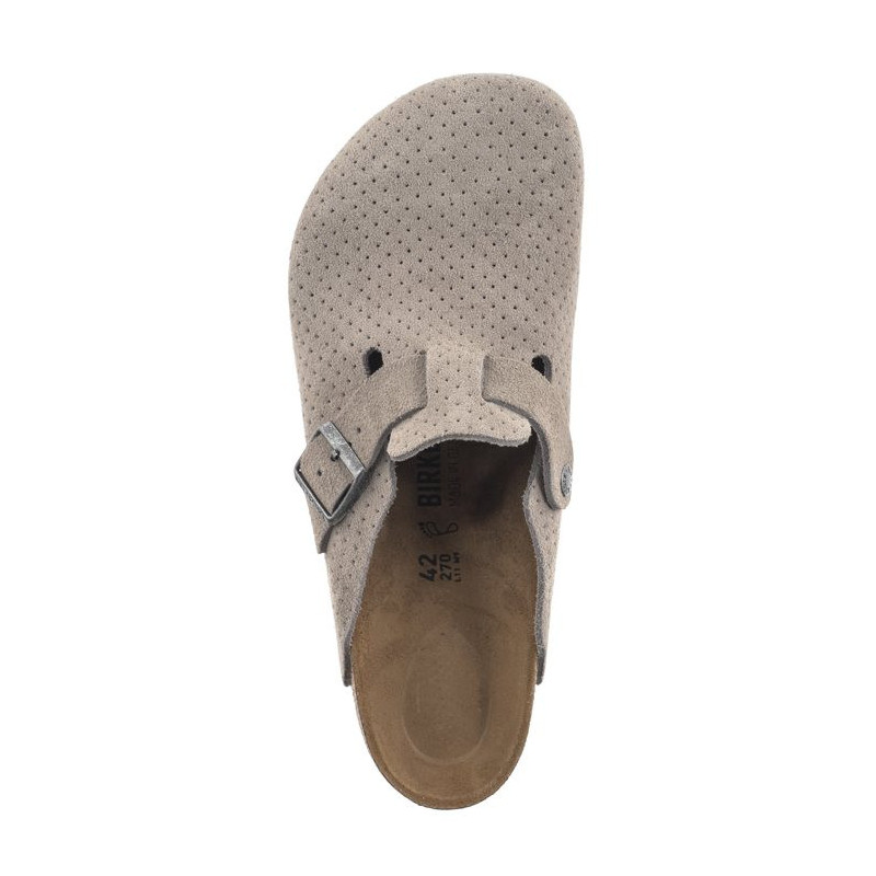Birkenstock Boston Bs Emboss Dots Stone Coin 1027040 (BK255-a) šlepetės