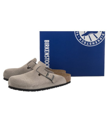 Birkenstock Boston Bs Emboss Dots Stone Coin 1027040 (BK255-a) šlepetės