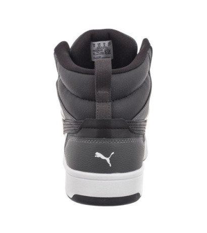 Puma Rebound v6 Puma White-Puma Black-Grey 392326-03 (PU587-a) sportiniai bateliai