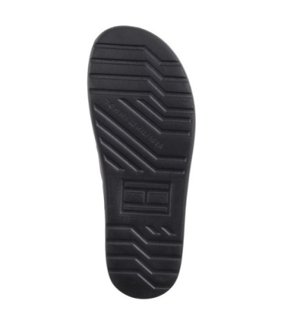 Tommy Hilfiger Comfort Toe Post Beach Sandal Black FM0FM05097 BDS (TH1110-a) batai