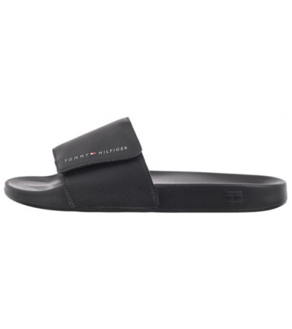 Tommy Hilfiger Strappy Hilfiger Pool Slide Black FM0FM05095 BDS (TH1120-a) šlepetės
