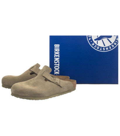 Birkenstock Boston BS Faded Khaki 1025788 (BK265-a) Moteriški batai/šlepetės
