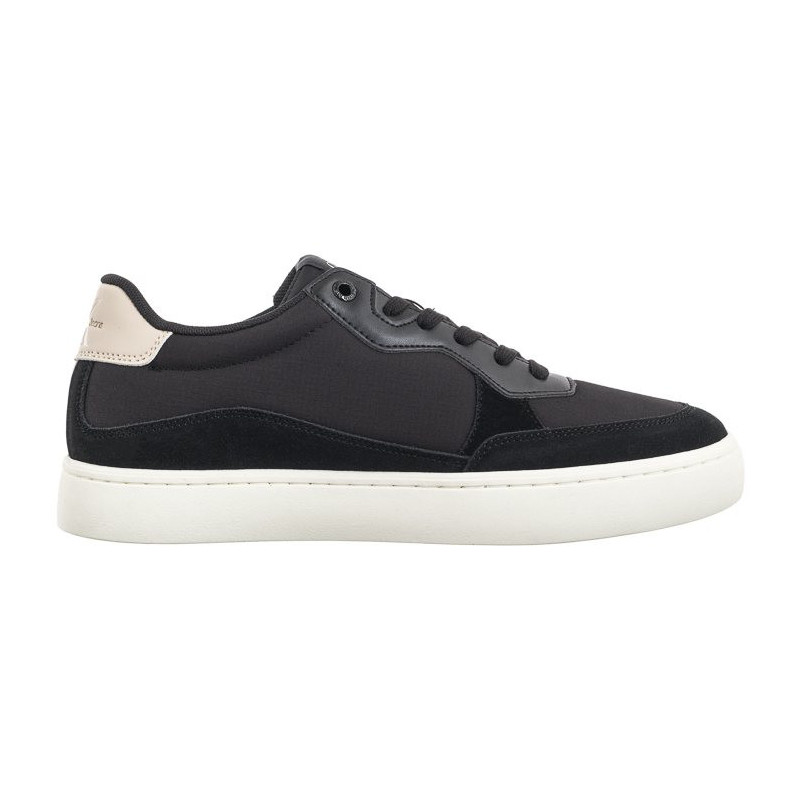 Calvin Klein Classic Cupsole Low Mix Mtl Black/Eggshell/White YM0YM01033 0GR (CK541-a) sportiniai bateliai