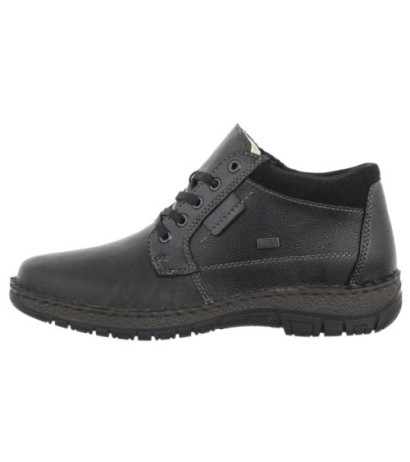 Rieker Czarne 05102-00 Black  (RI208-a) žygio batai