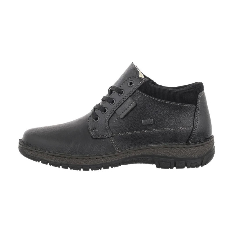Rieker Czarne 05102-00 Black  (RI208-a) žygio batai