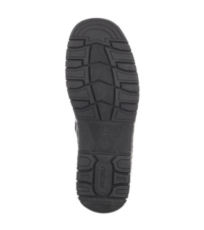 Rieker Czarne 05102-00 Black  (RI208-a) žygio batai