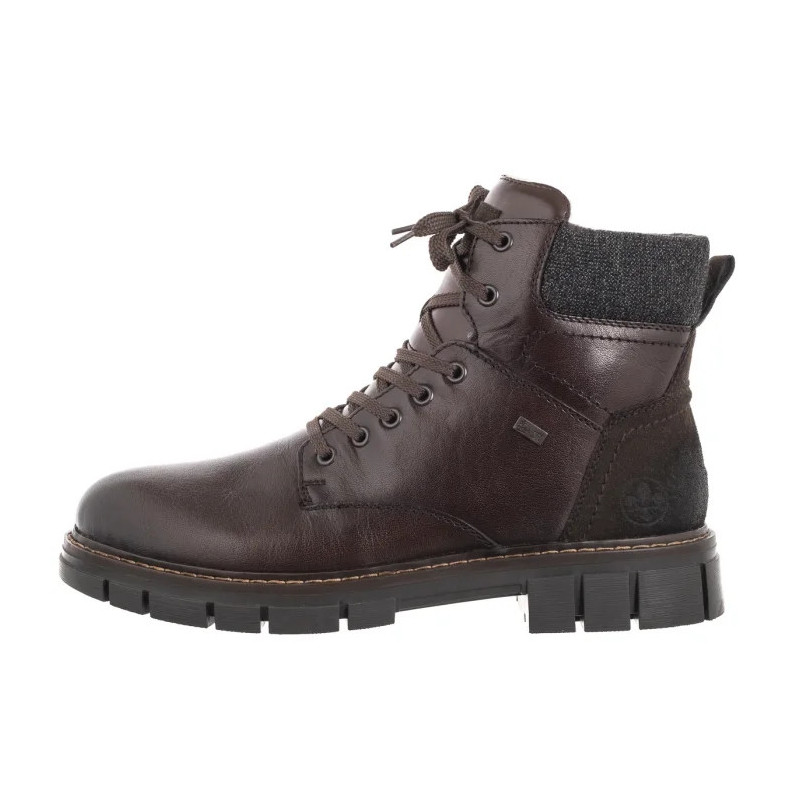 Rieker Brązowe 32205-25 Brown (RI211-a) žygio batai