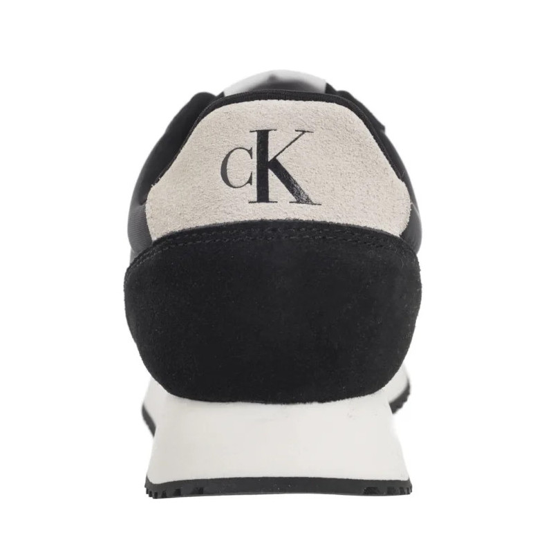 Calvin Klein Retro Runner Iconic Snk Black/Bright White YM0YM01119 0GM (CK611-a) sportiniai bateliai