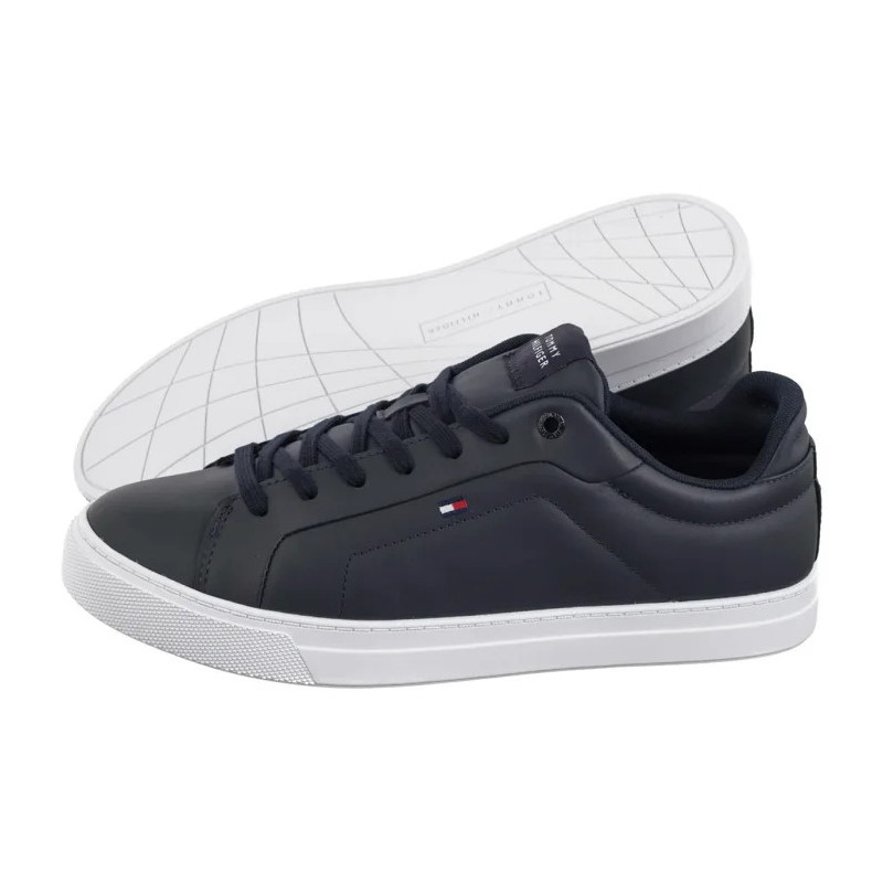 Tommy Hilfiger Icon Court Lth Flag Ess Desert Sky FM0FM05317 DW6 (TH1230-c) sportiniai bateliai