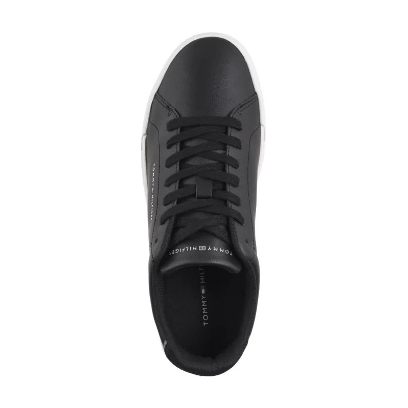 Tommy Hilfiger TH Court Lth Detail Ess Black FM0FM05367 BDS (TH1219-b) sportiniai bateliai