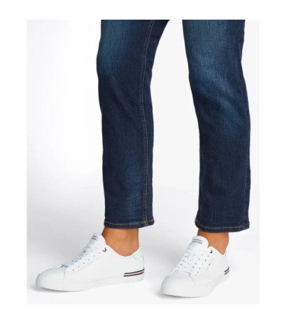 Tommy Hilfiger Core Corporate Vulc Leather White FM0FM05399 YBS (TH1255-a) sportiniai bateliai 