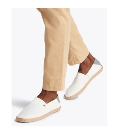 Tommy Hilfiger Hilfiger Espadrille Core Textile Ecru FM0FM05353 YBL (TH1260-b) batai