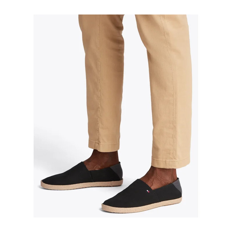 Tommy Hilfiger Hilfiger Espadrille Core Textile Black FM0FM05353 BDS (TH1260-c) batai