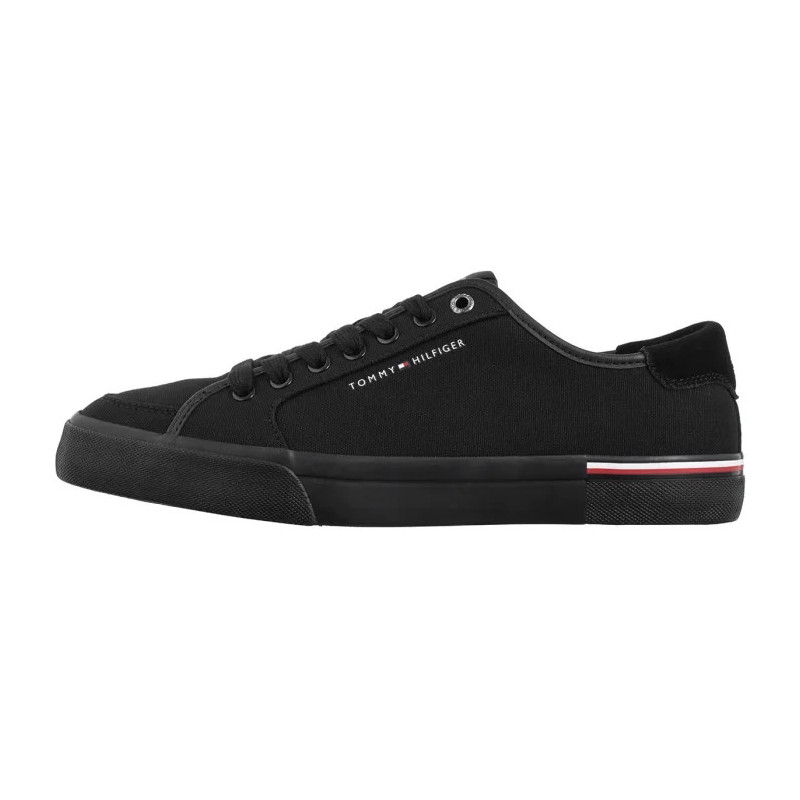 Tommy Hilfiger Core Corporate Vulc Canvas Black FM0FM05398 BDS (TH1266-a) sportiniai bateliai 