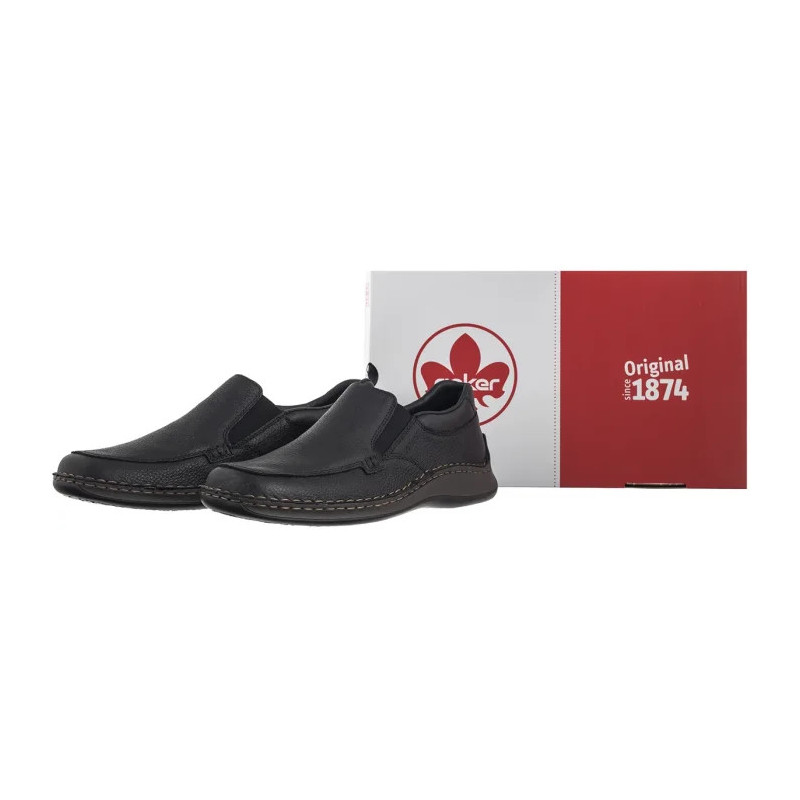Rieker Czarne 05292-00 Black (RI230-a) batai