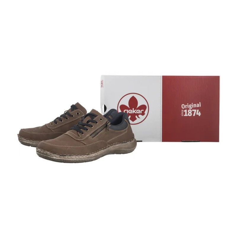 Rieker Brązowe 03006-24 Brown (RI238-a) batai