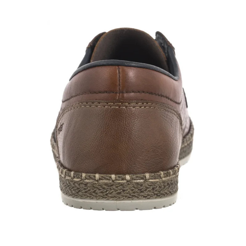 Rieker Brązowe Ażurowe B5214-24 Brown (RI247-a) batai