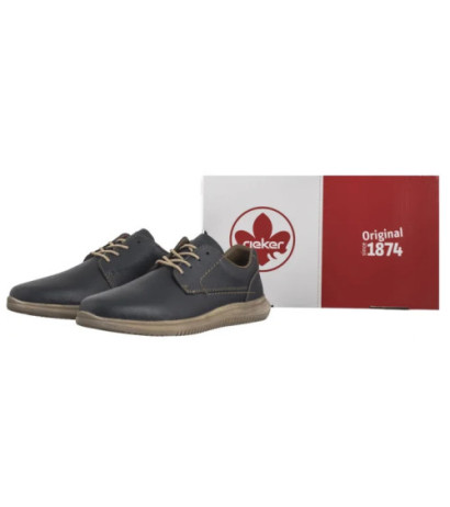 Rieker Granatowe 10402-14 Blue (RI251-a) batai