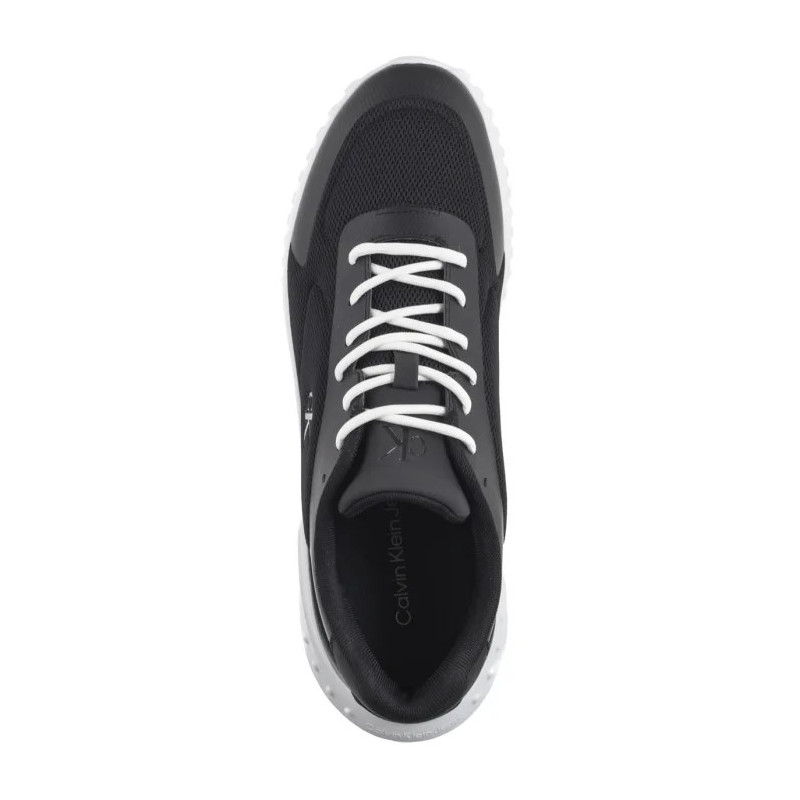 Calvin Klein Eva Runner Low Mesh Mix Ck Black/Bright White YM0YM01185 0GM (CK649-a) sportiniai bateliai