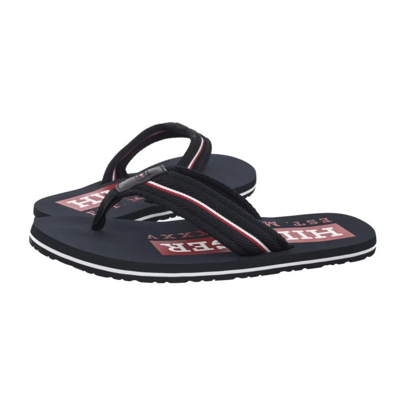Tommy Hilfiger Corporate Hilfiger Beach Sandal Desert Sky FM0FM05436 DW5 (TH1321-a) batai