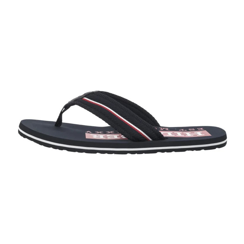 Tommy Hilfiger Corporate Hilfiger Beach Sandal Desert Sky FM0FM05436 DW5 (TH1321-a) batai