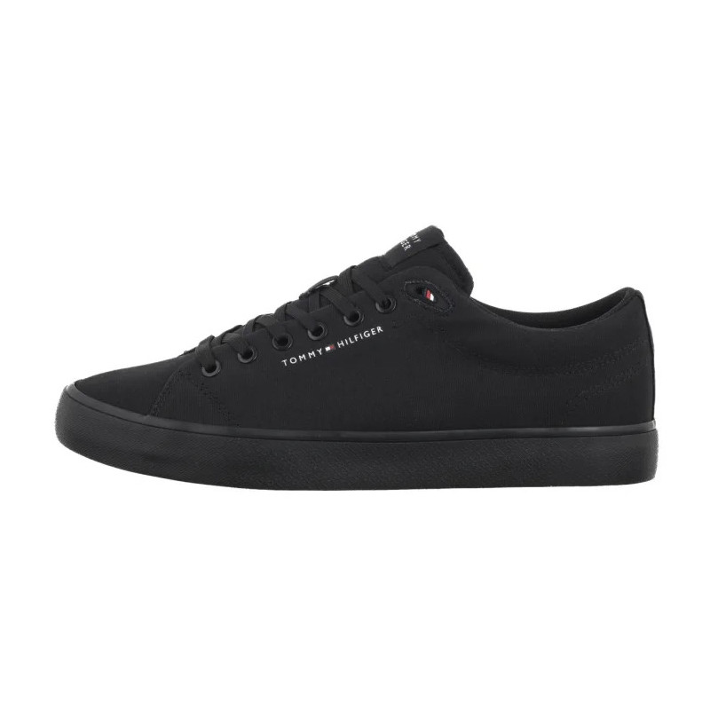 Tommy Hilfiger TH Hi Vulc Low Core Canvas Black FM0FM05396 BDS (TH1319-b) sportiniai bateliai 