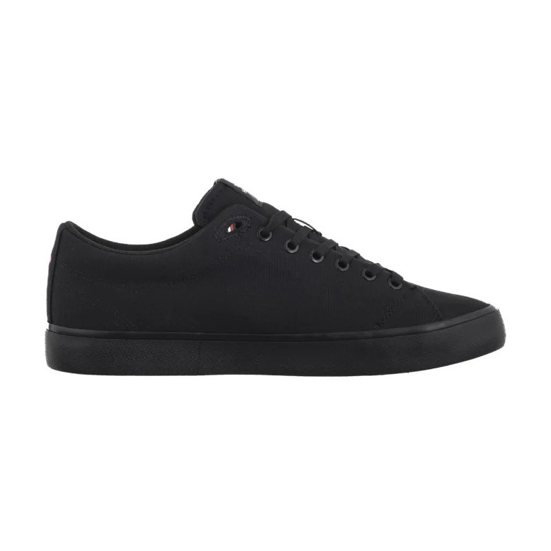 Tommy Hilfiger TH Hi Vulc Low Core Canvas Black FM0FM05396 BDS (TH1319-b) sportiniai bateliai 