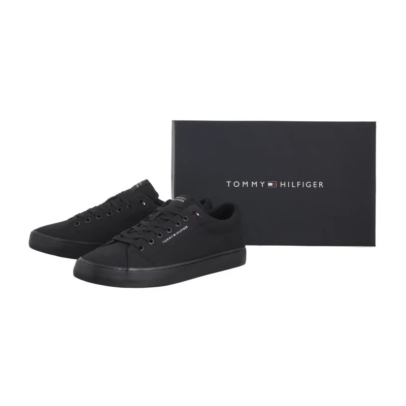 Tommy Hilfiger TH Hi Vulc Low Core Canvas Black FM0FM05396 BDS (TH1319-b) sportiniai bateliai 