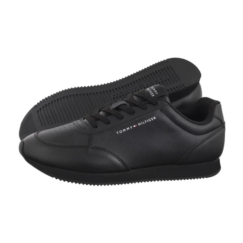 Tommy Hilfiger Lo Runner Pu Mix Black FM0FM05419 BDS (TH1336-a) sportiniai bateliai