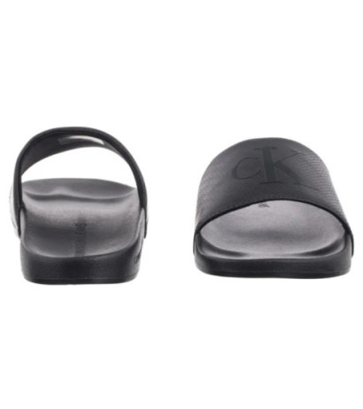 Calvin Klein Slide Aop Print Triple Black YM0YM01269 0GJ (CK650-a) šlepetės