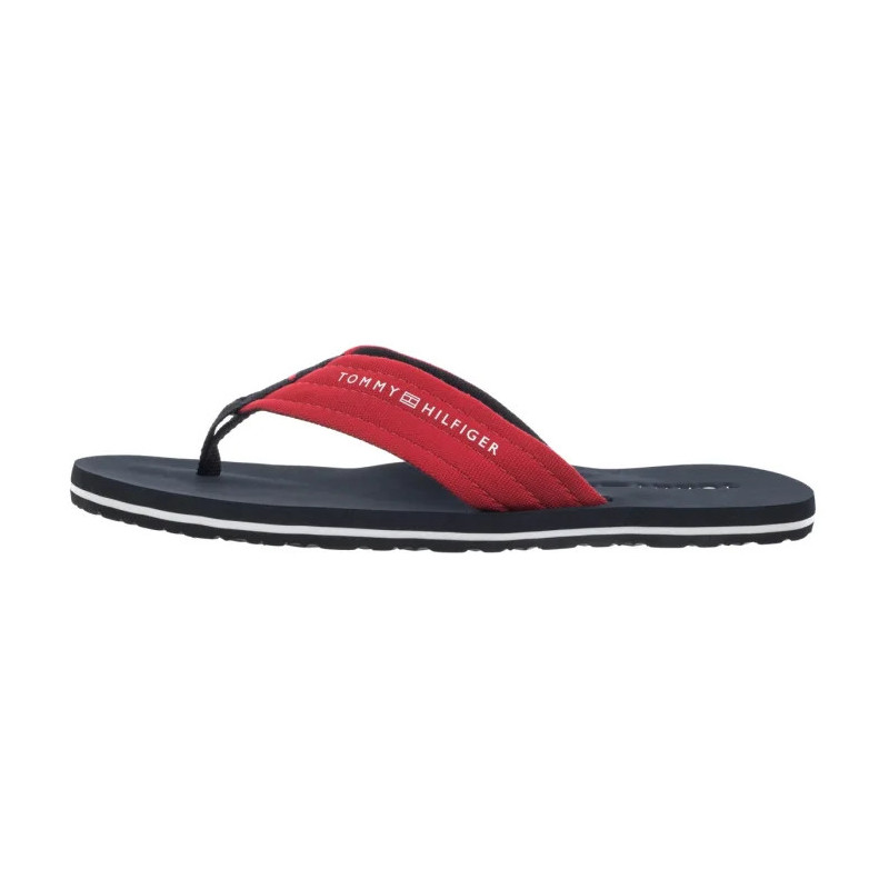 Tommy Hilfiger Hilfiger Nyc Beach Sandal Primary Red FM0FM05437 XLG (TH1341-a) batai