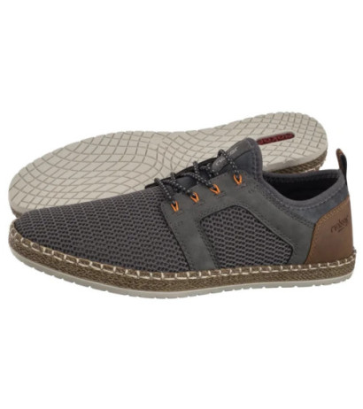 Rieker Szare B5252-45 Grey...