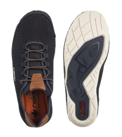Rieker Granatowe 07555-14 Blue (RI263-a) batai