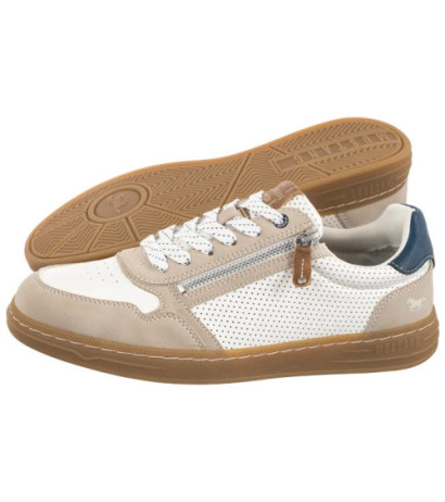 Mustang Beżowe/Białe 4204-301-397 (MU574-d) batai