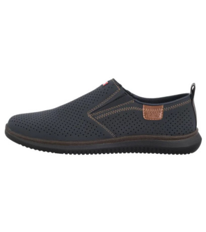 Rieker Granatowe 10452-14 Blue (RI269-a) batai