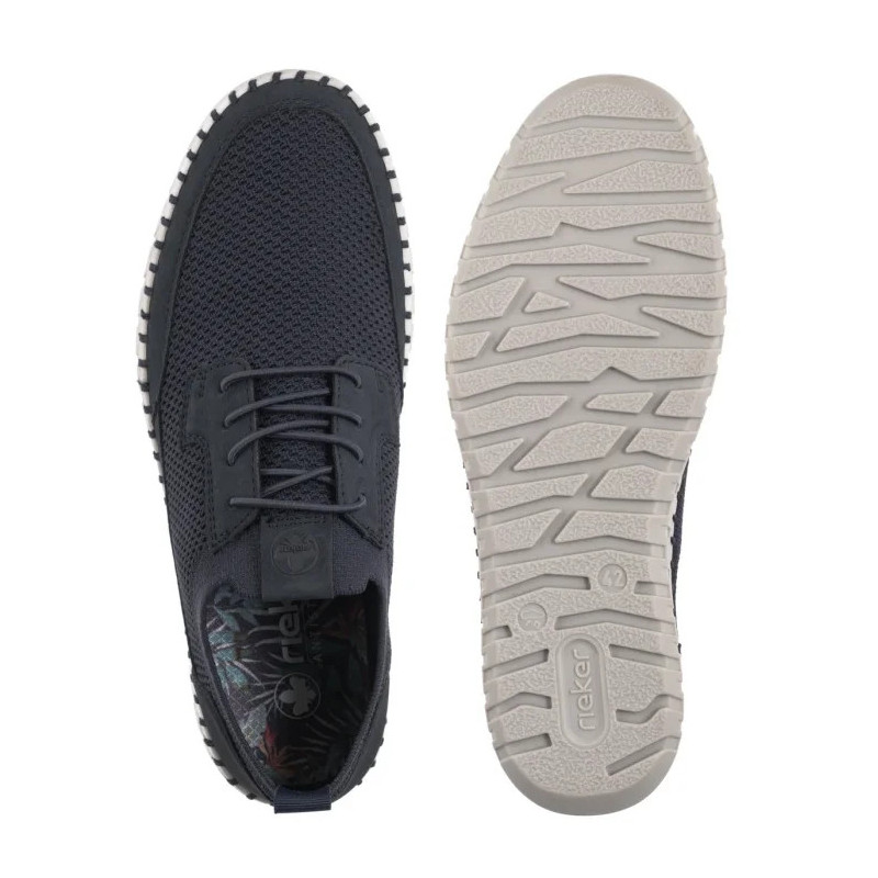 Rieker Granatowe B2953-14 Blue (RI274-a) sportiniai bateliai