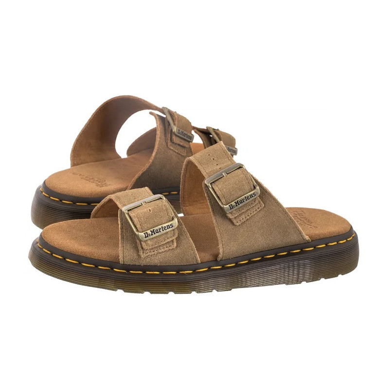 Dr. Martens Josef Bronx Suede Savannah Tan 41083200 (DR106-a) šlepetės