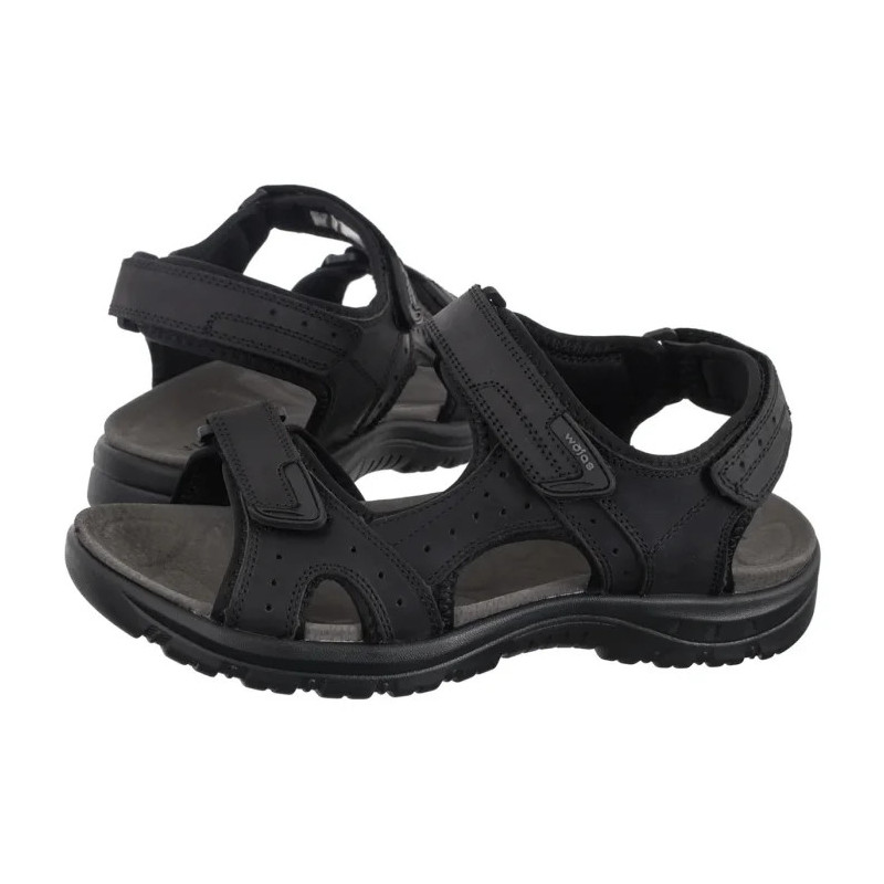 Wojas Czarne 29014-91 (WO313-a) sandalai