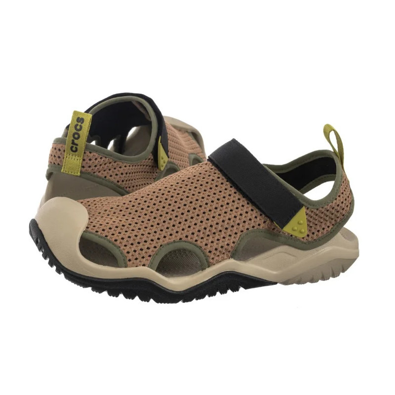 Crocs Swiftwater Prm Mesh Deck Sandal M Sepia 211095-2EY (CR380-a) sportiniai bateliai