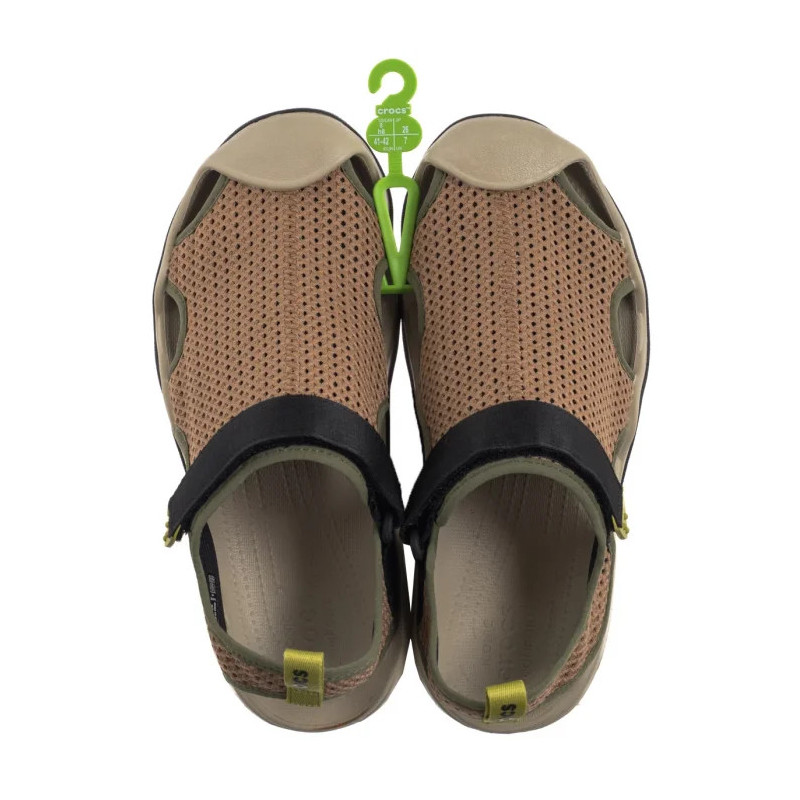 Crocs Swiftwater Prm Mesh Deck Sandal M Sepia 211095-2EY (CR380-a) sportiniai bateliai