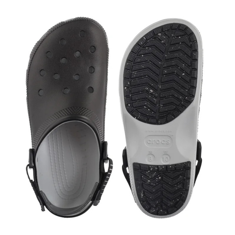 Crocs Classic Turbo Clog Black 211287-001 (CR381-a) šlepetės