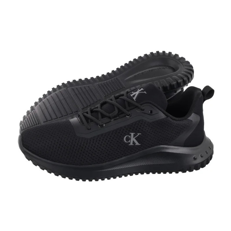 Calvin Klein Eva Runner Mix Mesh Triple Black YM0YM01285 0GJ (CK670-a) sportiniai bateliai