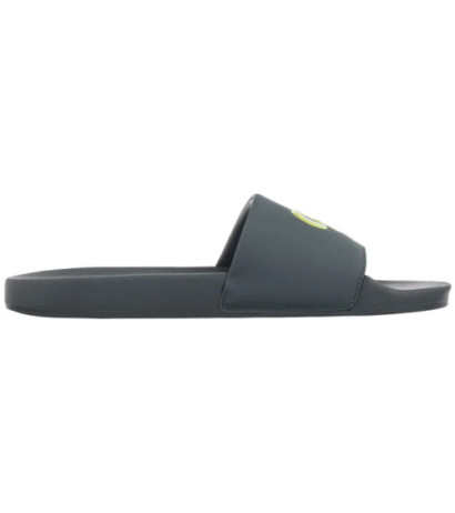 Calvin Klein Slide Jelly Mono Pu Seaside Aqua/White YM0YM01281 02M (CK673-a) šlepetės