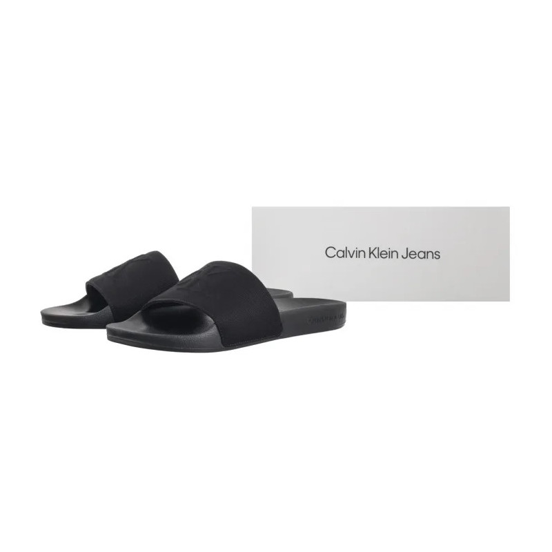 Calvin Klein Slide Hf Mono Cv Triple Black YM0YM01282 0GJ (CK676-a) šlepetės