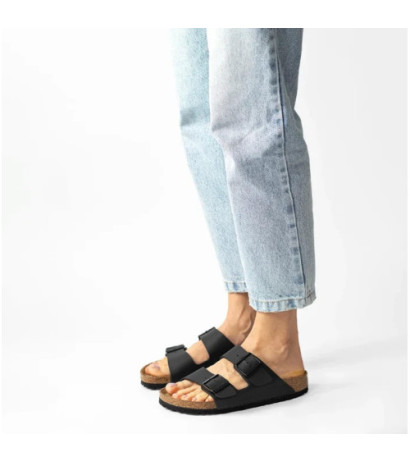 Birkenstock Arizona Black 051793 (BK2-a) Moteriški batai/šlepetės