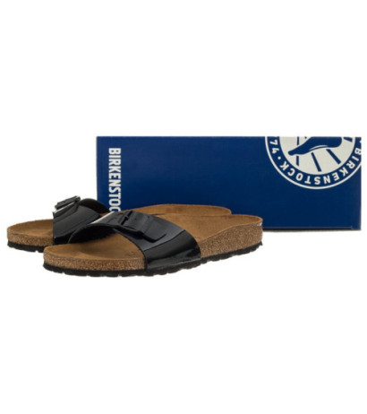 Birkenstock Madrid Patent Black 040303 (BK6-b) Moteriški batai/šlepetės