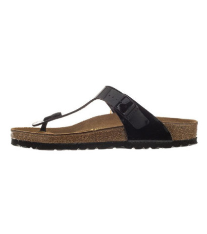 Birkenstock Gizeh Patent Black 043661 (BK5-c) šlepetės